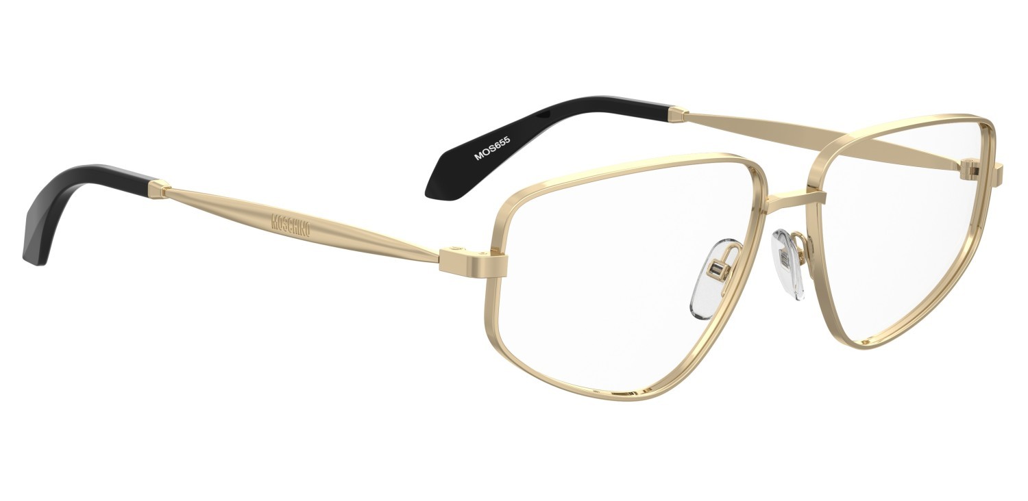 Occhiali da vista Moschino Mos655 109895 000 colore rose gold forma quadrato 