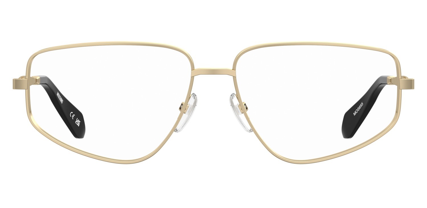 Occhiali da vista Moschino Mos655 109895 000 colore rose gold forma quadrato 