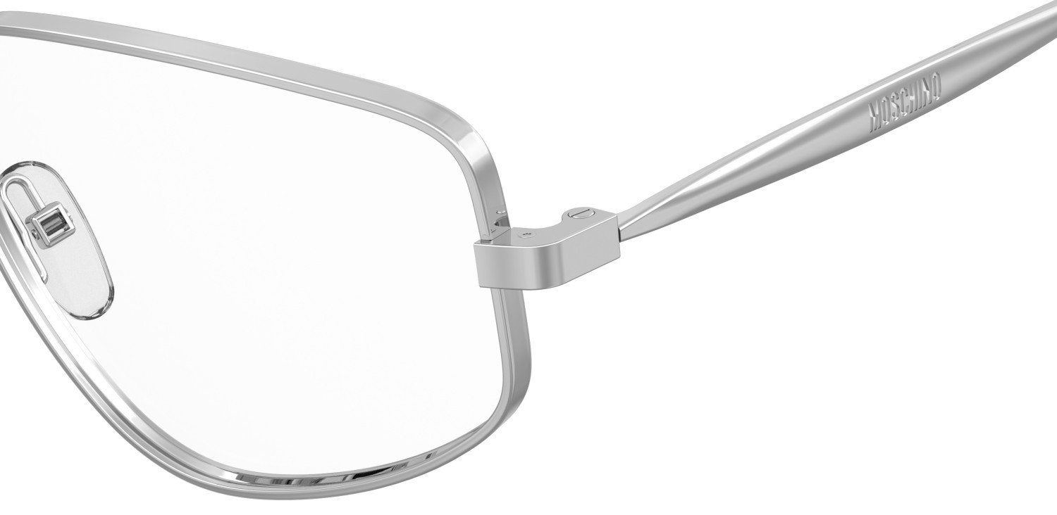 Occhiali da vista Moschino Mos655 109895 010 colore palladium forma quadrato 