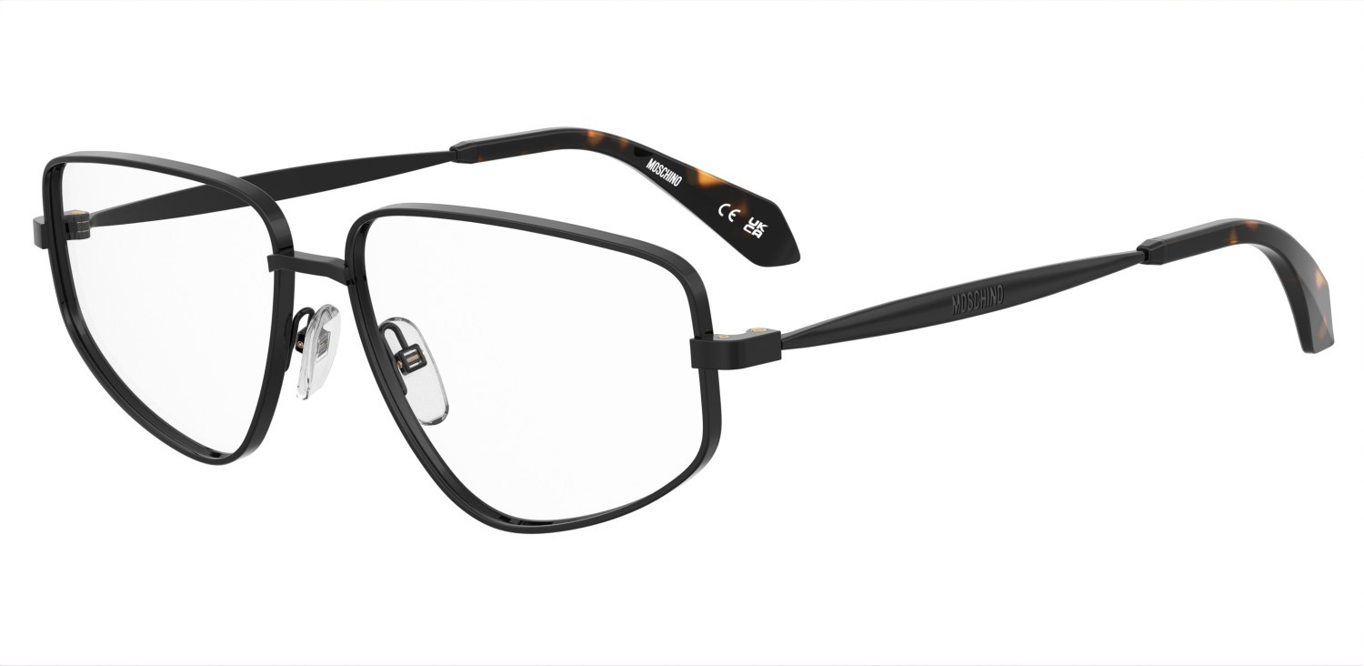 Occhiali da vista Moschino Mos655 109895 807 colore black forma quadrato 
