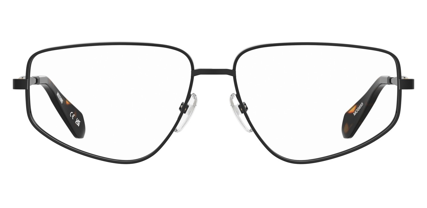 Occhiali da vista Moschino Mos655 109895 807 colore black forma quadrato 