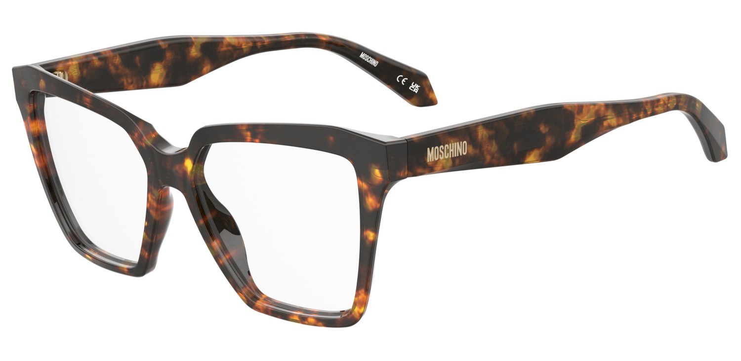 Occhiali da vista Moschino Mos657 109896 086 colore havana forma quadrato 