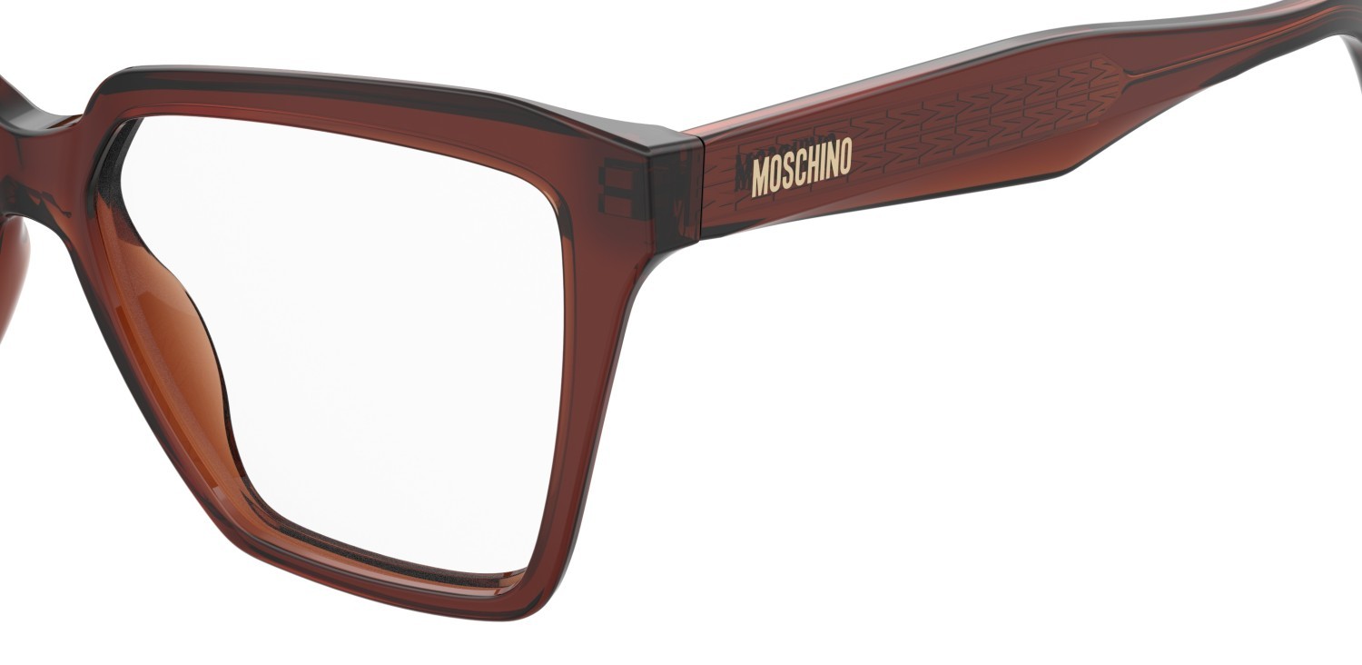 Occhiali da vista Moschino Mos657 109896 09Q colore brown forma quadrato 