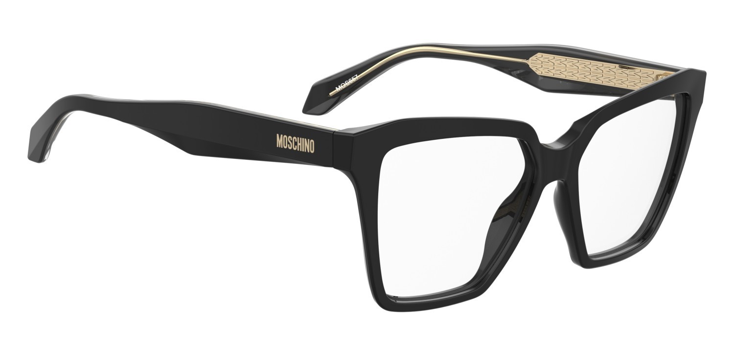 Occhiali da vista Moschino Mos657 109896 807 colore black forma quadrato 