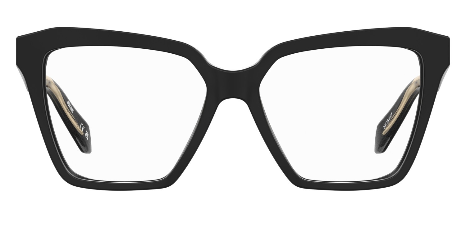 Occhiali da vista Moschino Mos657 109896 807 colore black forma quadrato 
