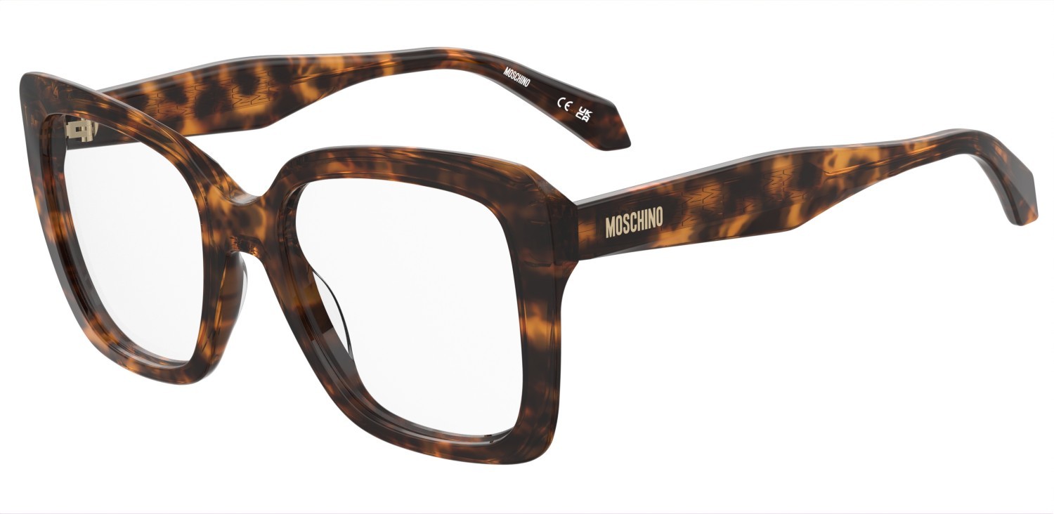 Occhiali da vista Moschino Mos658 109897 086 colore havana forma farfalla 
