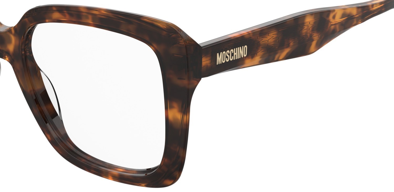 Occhiali da vista Moschino Mos658 109897 086 colore havana forma farfalla 