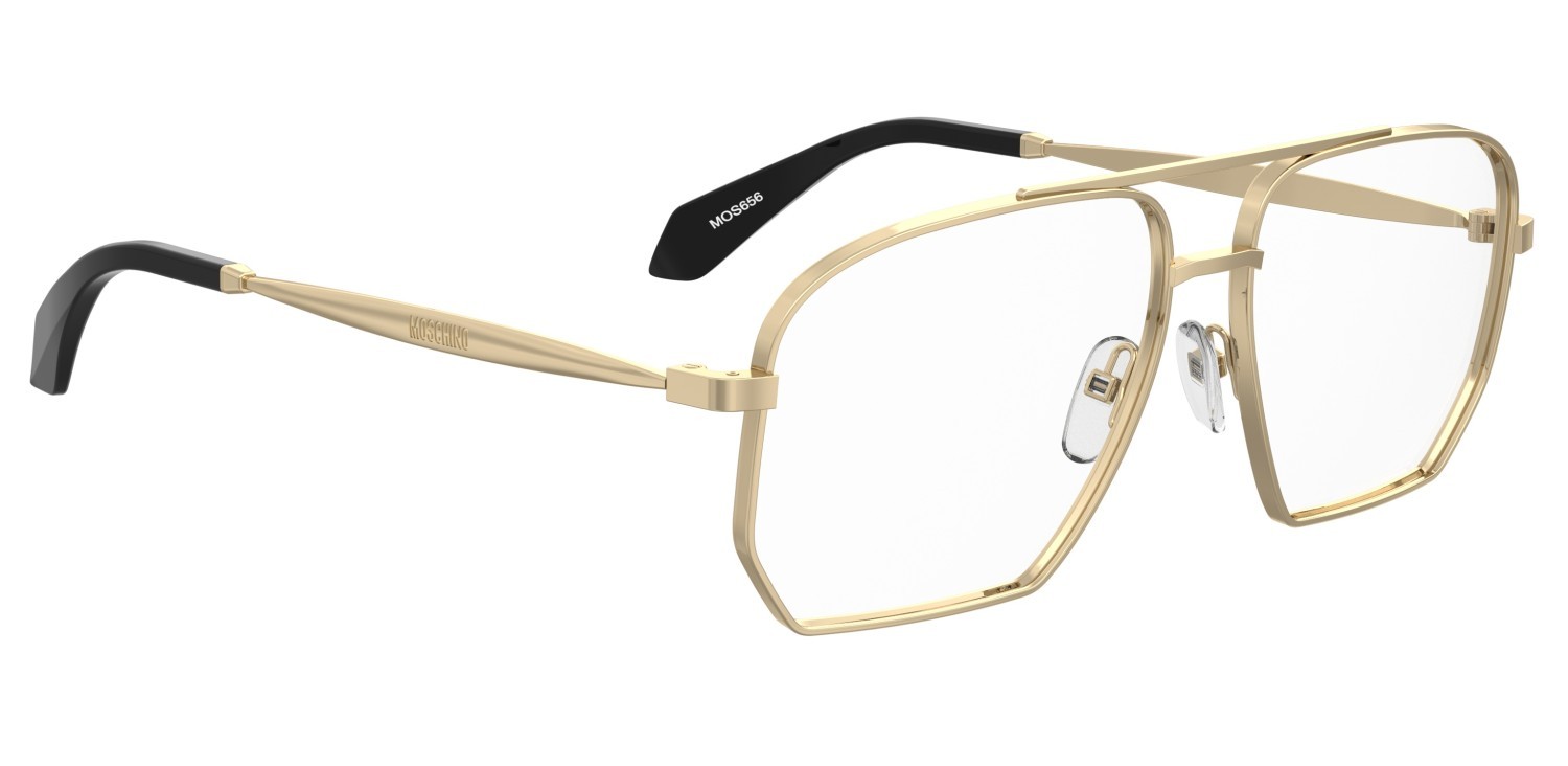 Occhiali da vista Moschino Mos656 109898 000 colore rose gold forma quadrato 