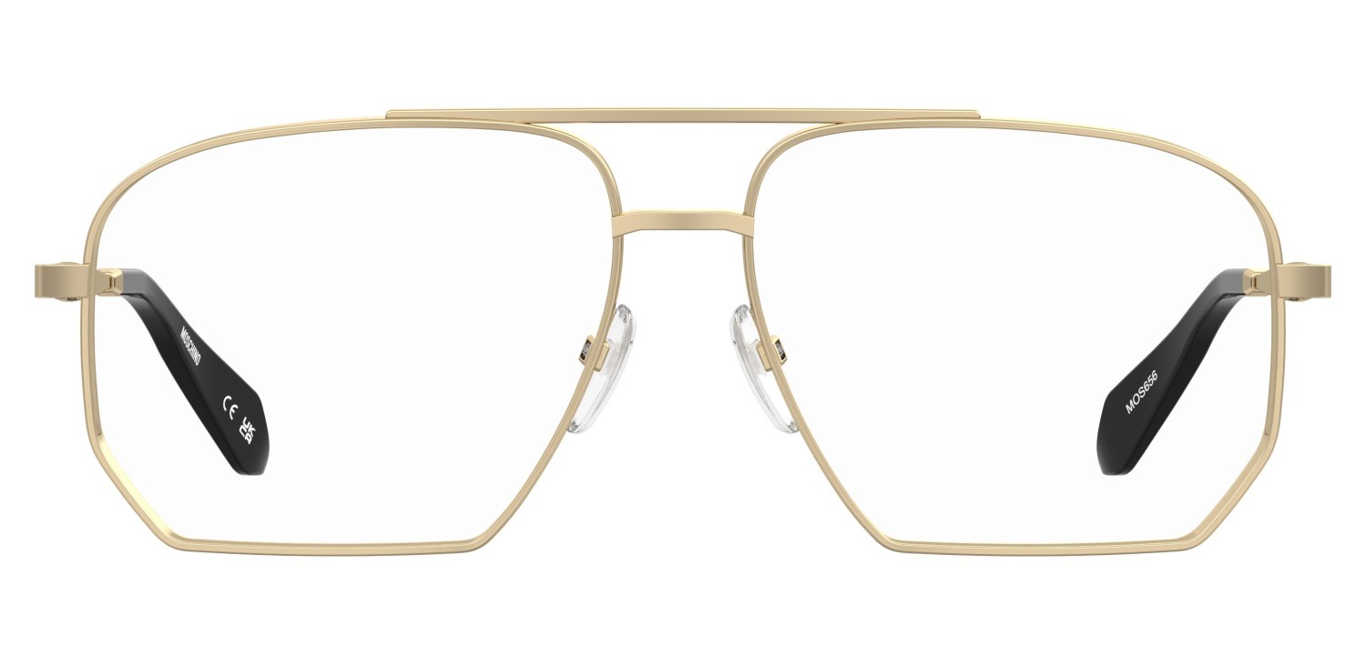 Occhiali da vista Moschino Mos656 109898 000 colore rose gold forma quadrato 
