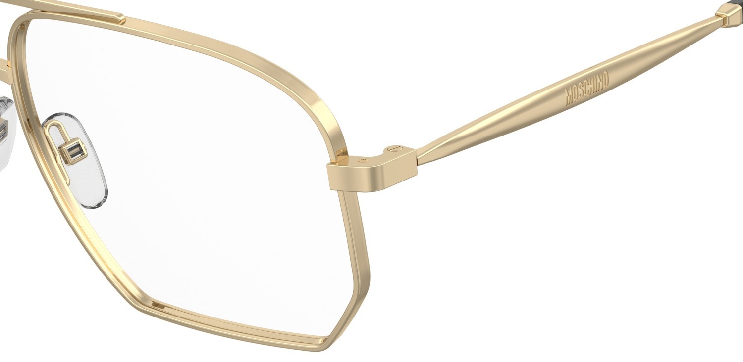 Occhiali da vista Moschino Mos656 109898 000 colore rose gold forma quadrato 