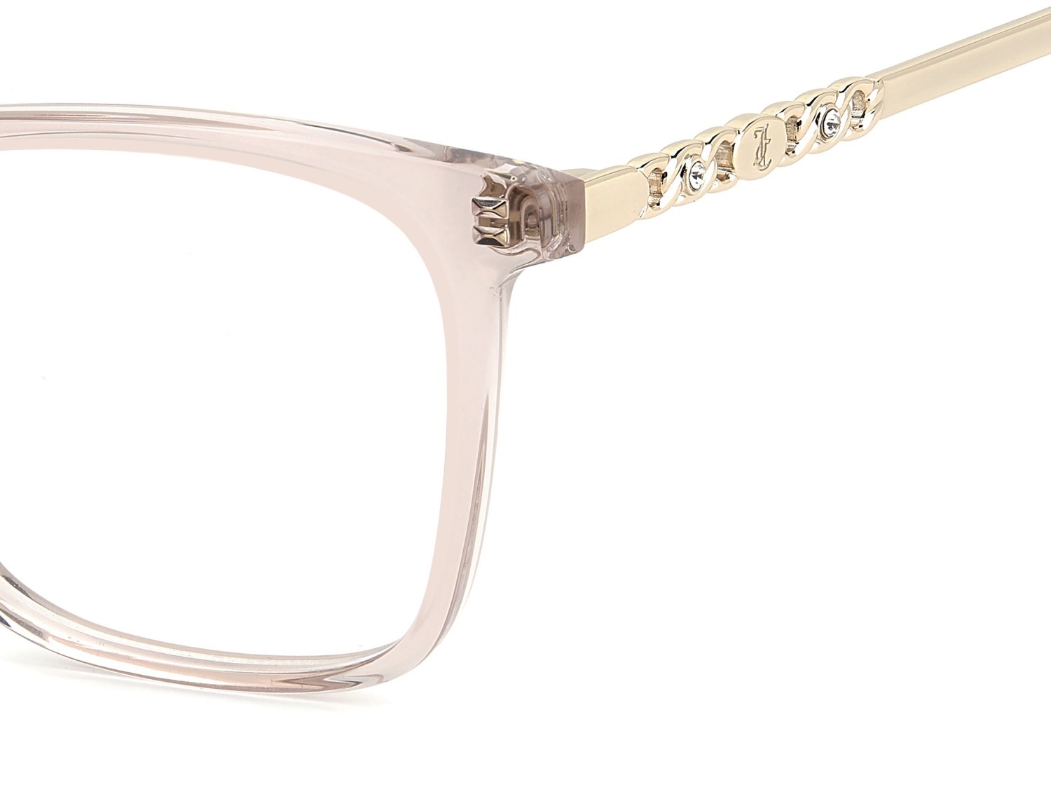Brillen Juicy Couture Ju 276/G 109963 3DV farbe crystal pink form quadratisch 