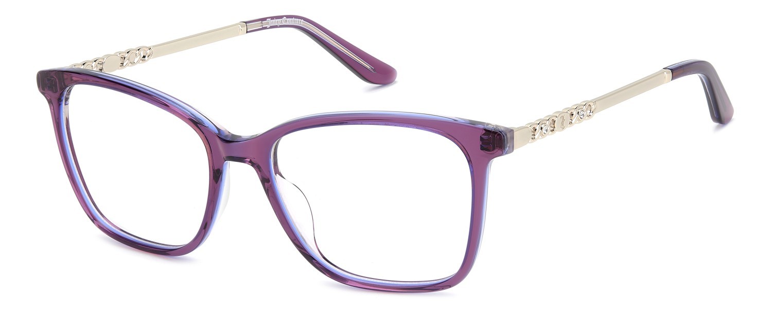 Brillen Juicy Couture Ju 276/G 109963 B3V farbe violet form quadratisch 
