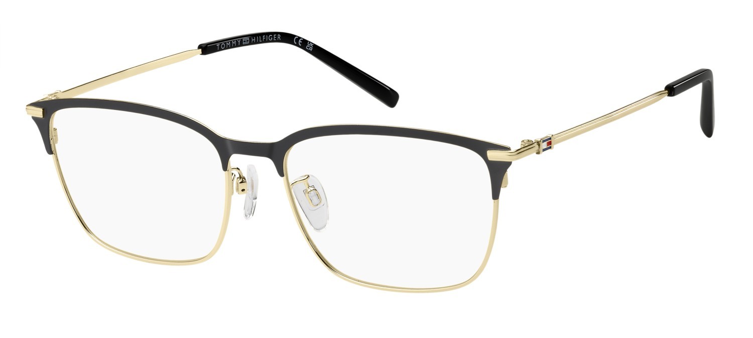 Eyeglasses Tommy Hilfiger Th 2297/F 109969 2M2 color black gold shape rectangle 