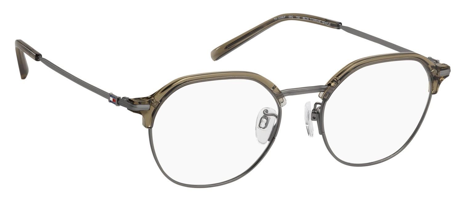Occhiali da vista Tommy Hilfiger Th 2298/F 109970 09Q colore brown forma quadrato 