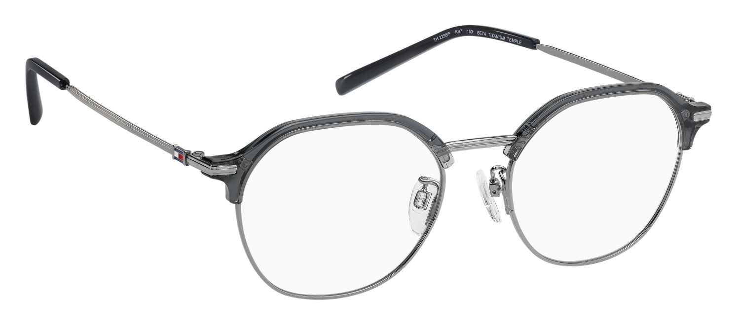 Eyeglasses Tommy Hilfiger Th 2298/F 109970 KB7 color grey shape square 