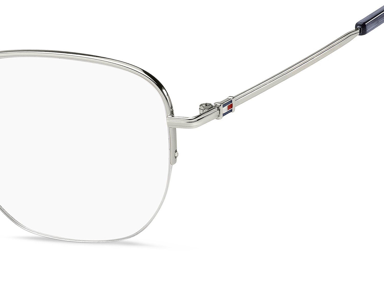 Occhiali da vista Tommy Hilfiger Th 2299/F 109971 010 colore palladium forma quadrato 