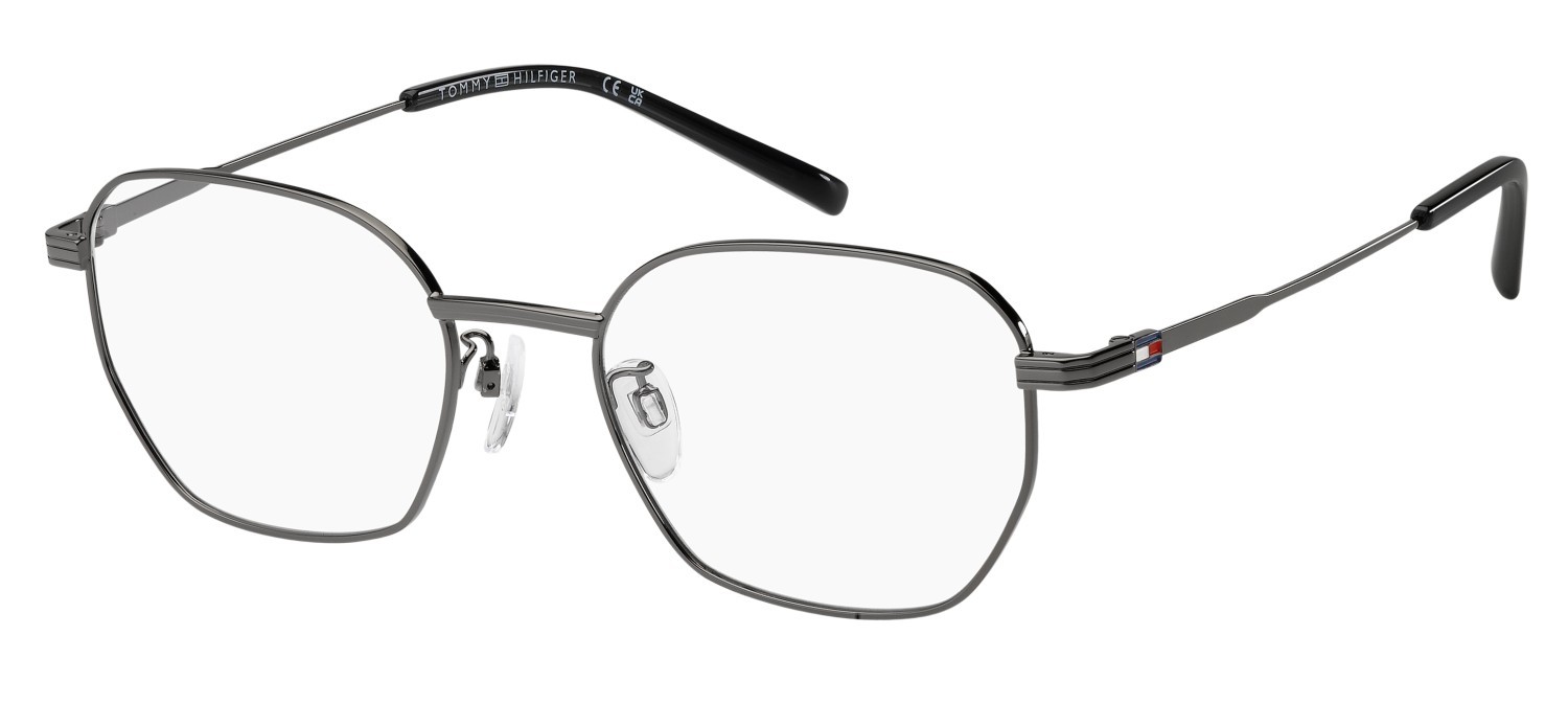 Eyeglasses Tommy Hilfiger Th 2300/F 109972 V81 color dark ruthenium black shape other 
