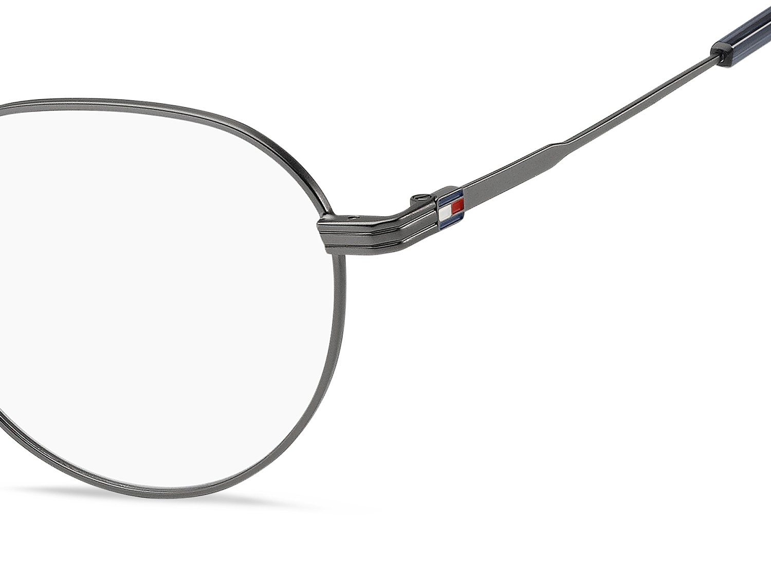 Eyeglasses Tommy Hilfiger Th 2301/F 109973 R81 color matte ruthenium shape round 
