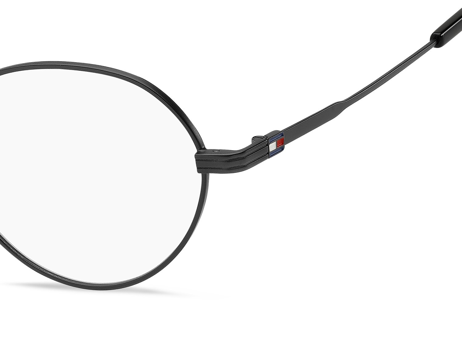 Eyeglasses Tommy Hilfiger Th 2302/F 109974 003 color matte black shape cat eye 