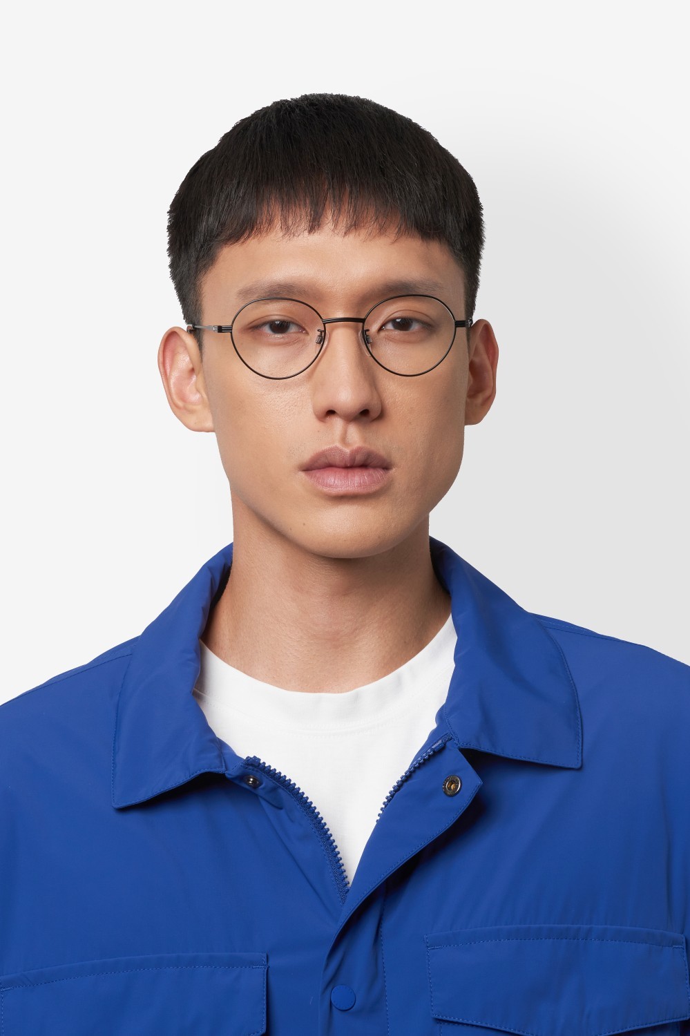 Eyeglasses Tommy Hilfiger Th 2302/F 109974 003 color matte black shape cat eye 