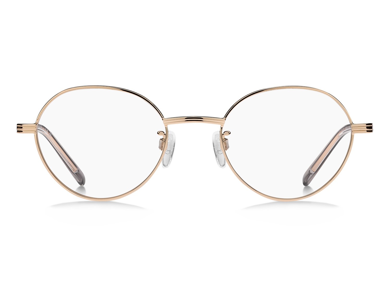Eyeglasses Tommy Hilfiger Th 2302/F 109974 DDB color gold copper shape cat eye 