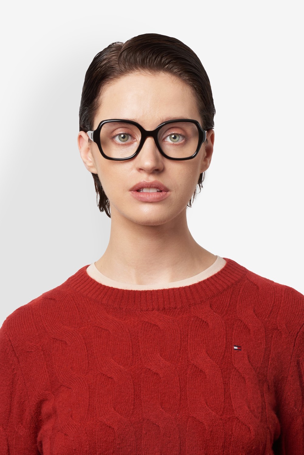 Occhiali da vista Tommy Hilfiger Th 2286 109975 807 colore black forma rettangolare 