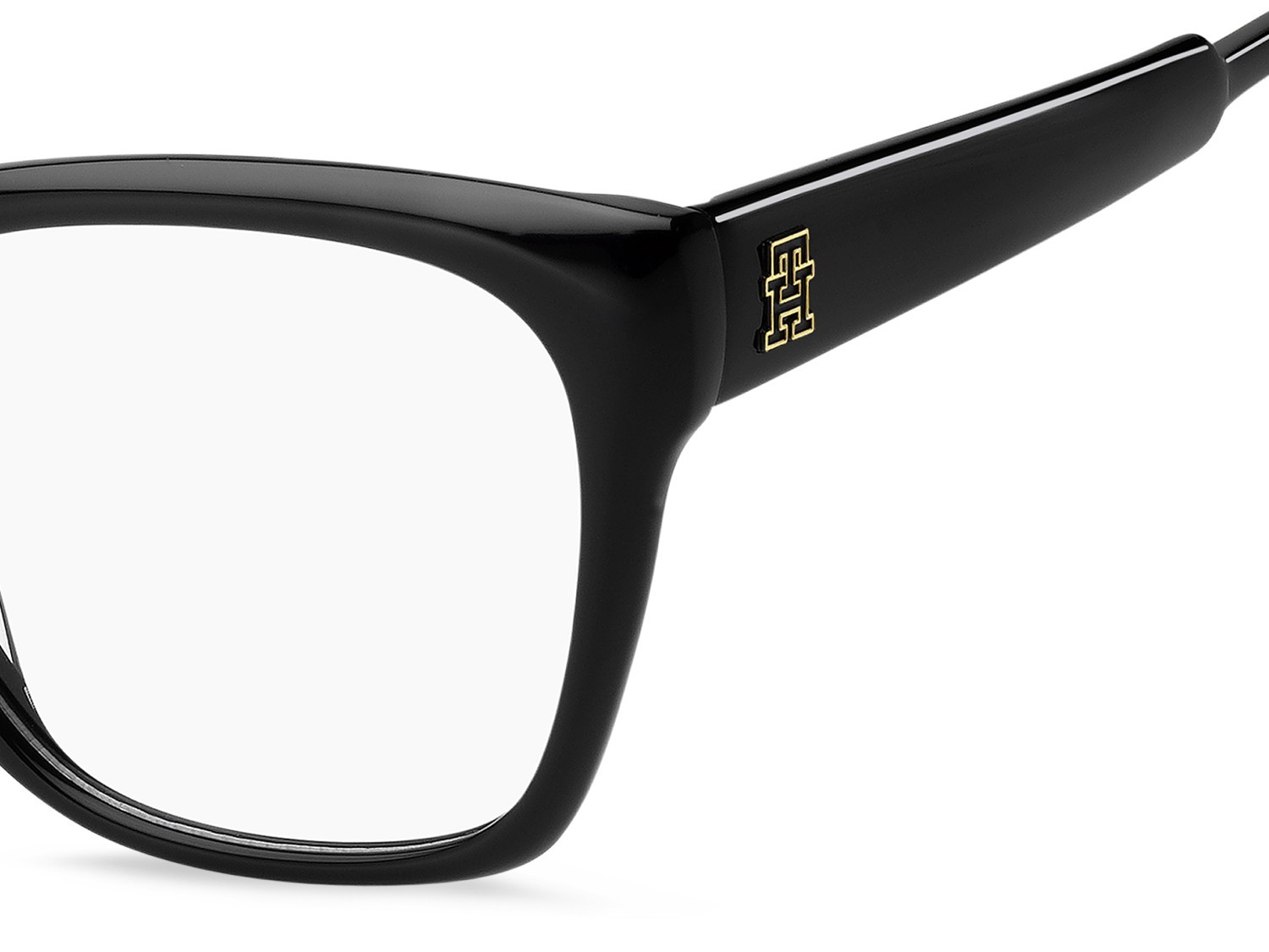 Eyeglasses Tommy Hilfiger Th 2287 109976 807 color black shape cat eye 