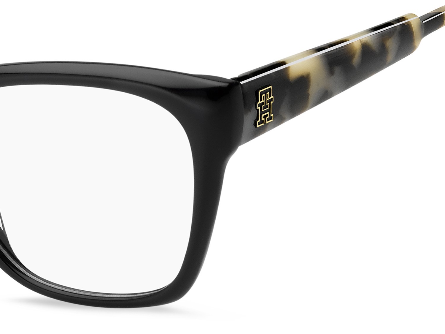 Eyeglasses Tommy Hilfiger Th 2287 109976 WR7 color black havana shape cat eye 