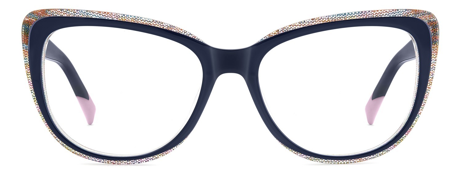 Occhiali da vista Missoni Mis 0245/G 110018 PJP colore blue forma cat eye 