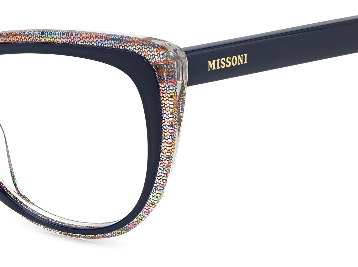 Occhiali da vista Missoni Mis 0245/G 110018 PJP colore blue forma cat eye 