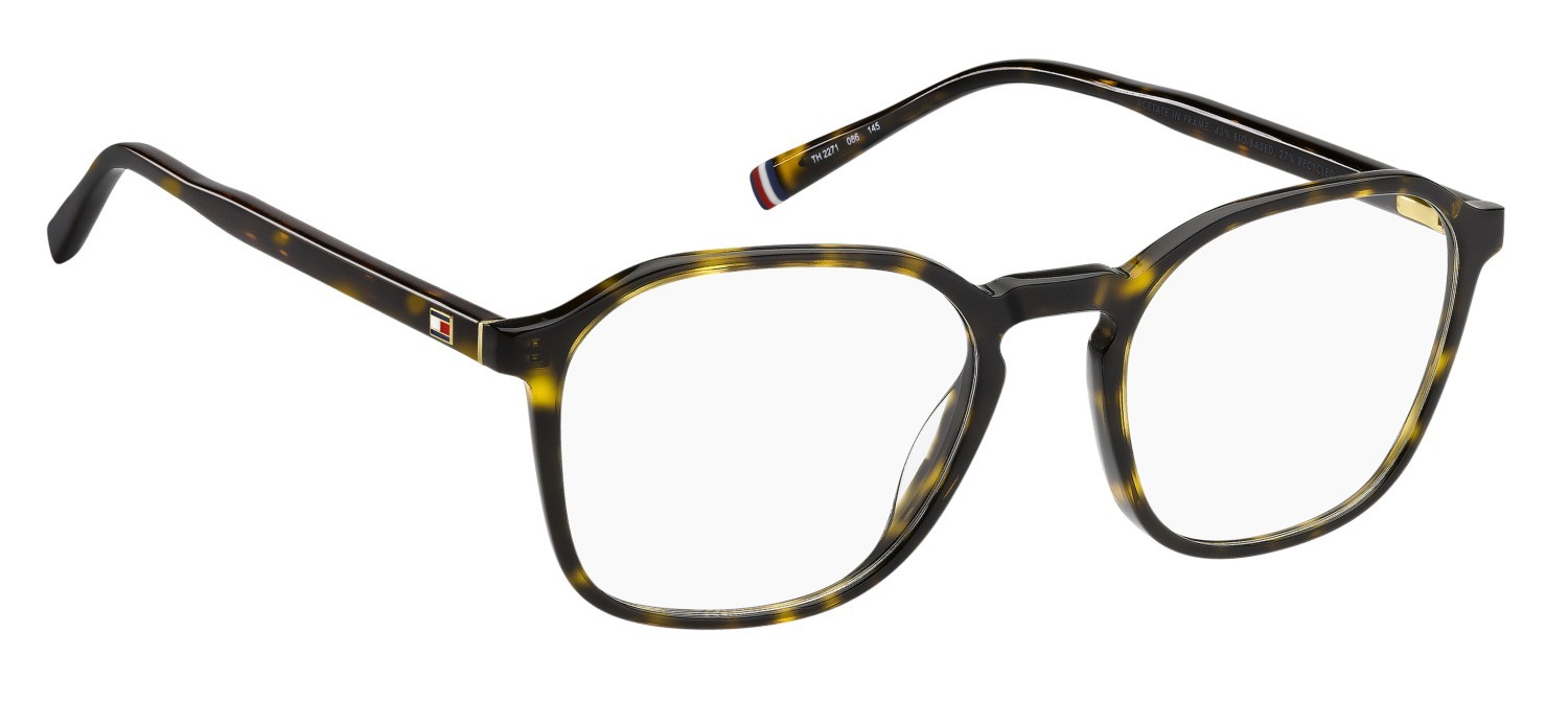 Occhiali da vista Tommy Hilfiger Th 2271 110026 086 colore havana forma quadrato 