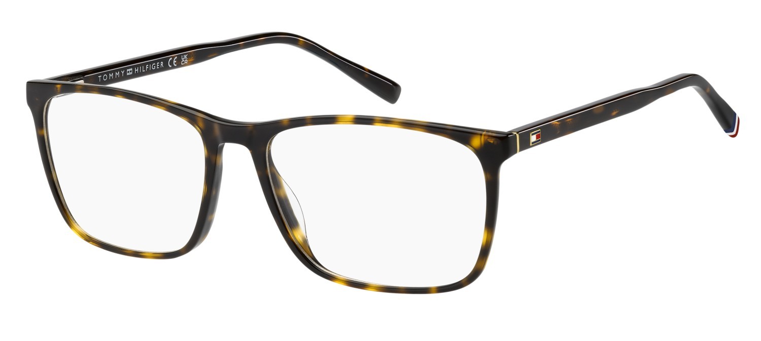 Eyeglasses Tommy Hilfiger Th 2270 110028 086 color havana shape rectangle 