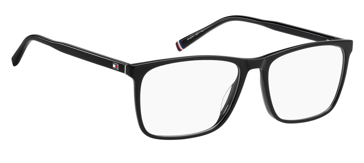Eyeglasses Tommy Hilfiger Th 2270 110028 807 color black shape rectangle 
