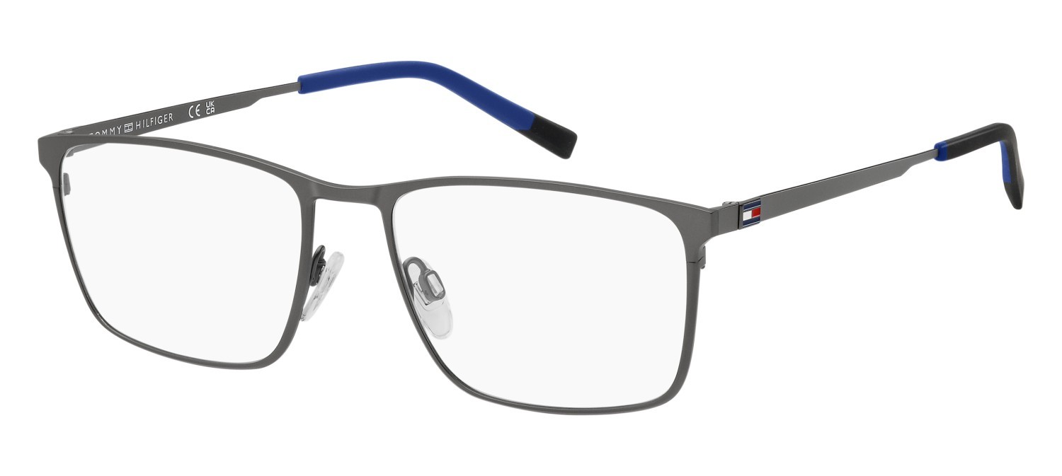 Occhiali da vista Tommy Hilfiger Th 2273 110029 SVK colore matte ruthenium black forma rettangolare 