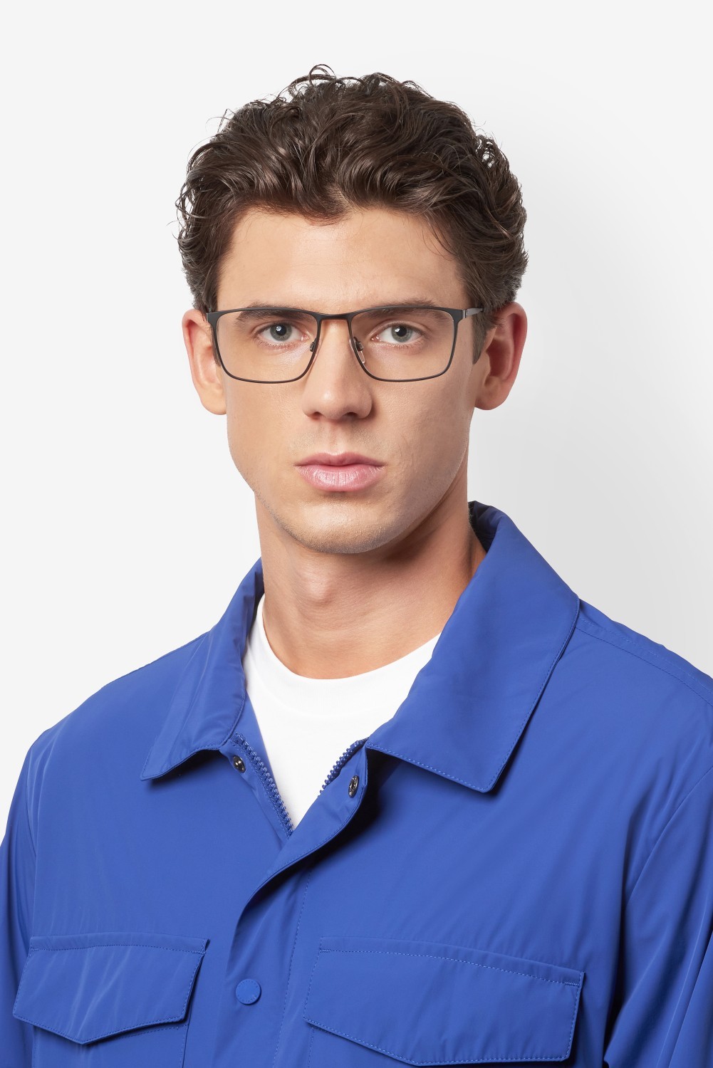 Occhiali da vista Tommy Hilfiger Th 2273 110029 TI7 colore matte black ruthenium forma rettangolare 