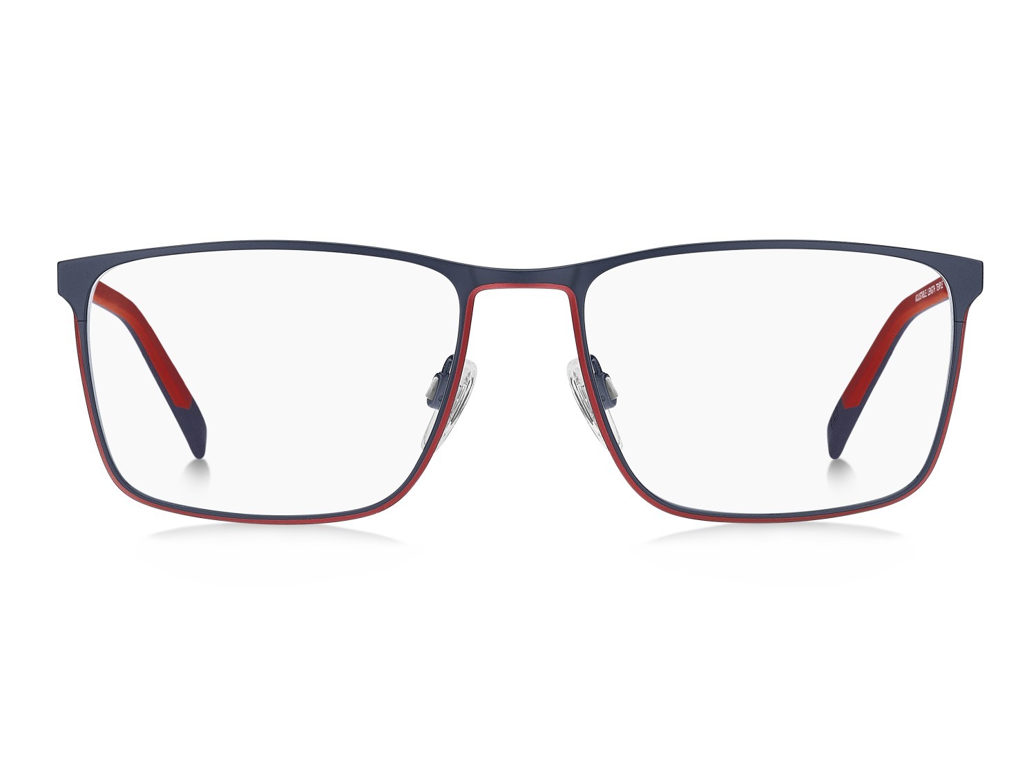 Eyeglasses Tommy Hilfiger Th 2273 110029 WIR color matte blue red shape rectangle 