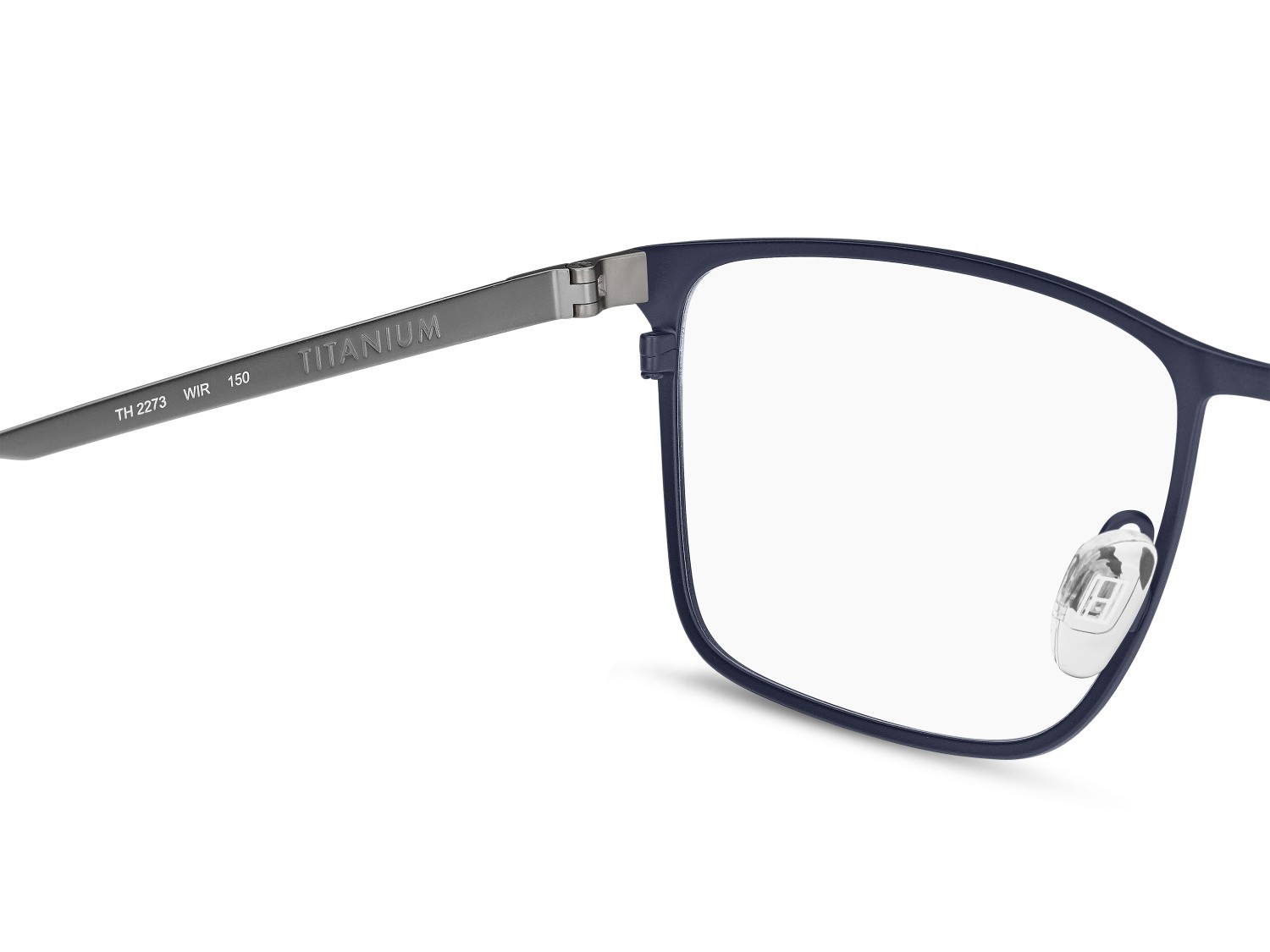 Eyeglasses Tommy Hilfiger Th 2273 110029 WIR color matte blue red shape rectangle 