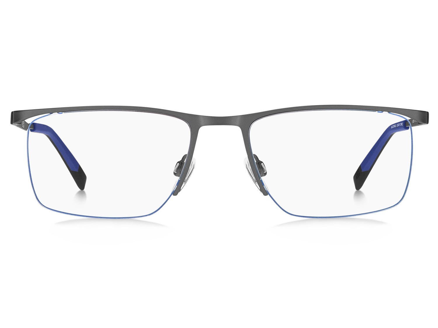 Occhiali da vista Tommy Hilfiger Th 2274 110030 9T9 colore matte ruthenium blue forma rettangolare 