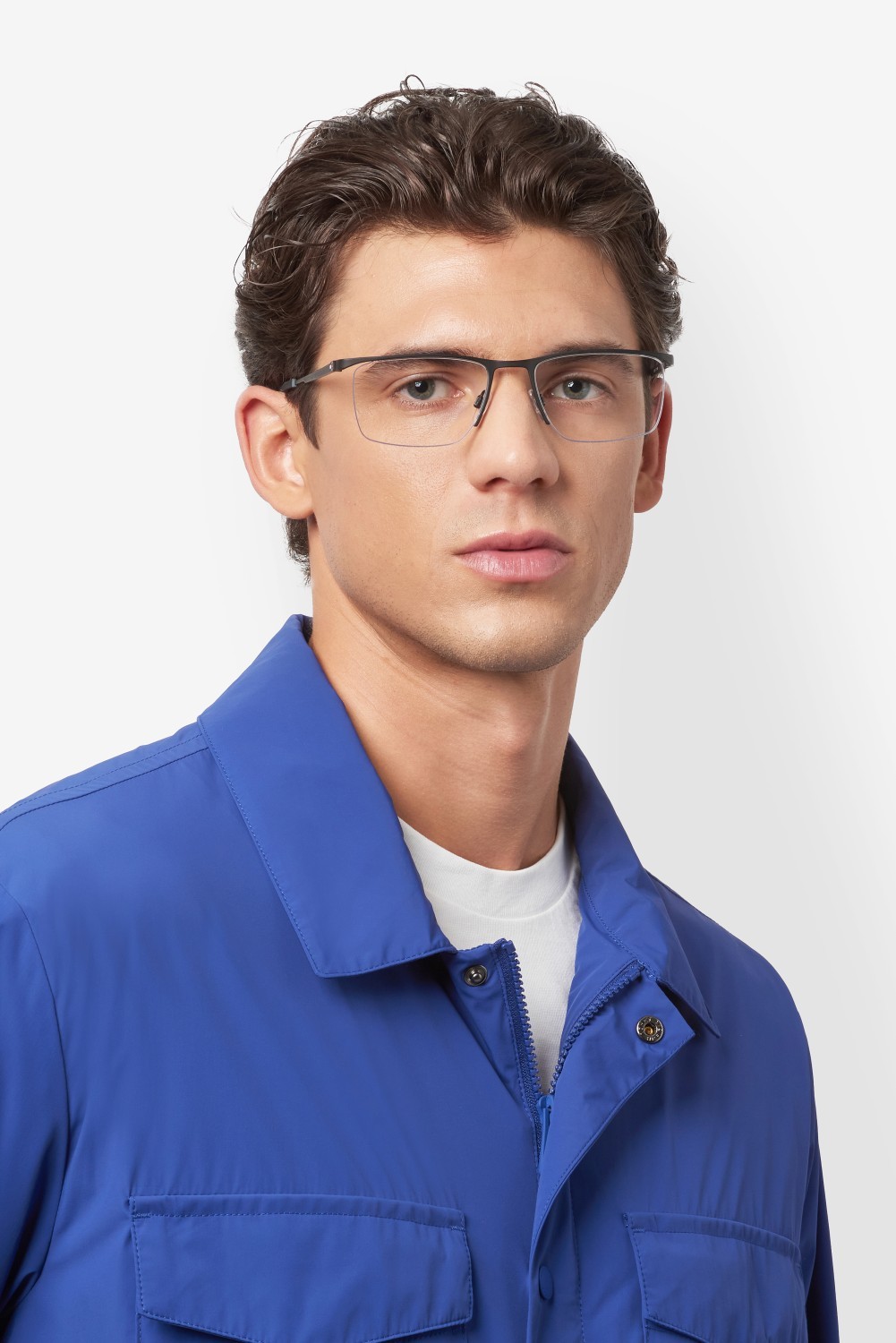 Occhiali da vista Tommy Hilfiger Th 2274 110030 TI7 colore matte black ruthenium forma rettangolare 