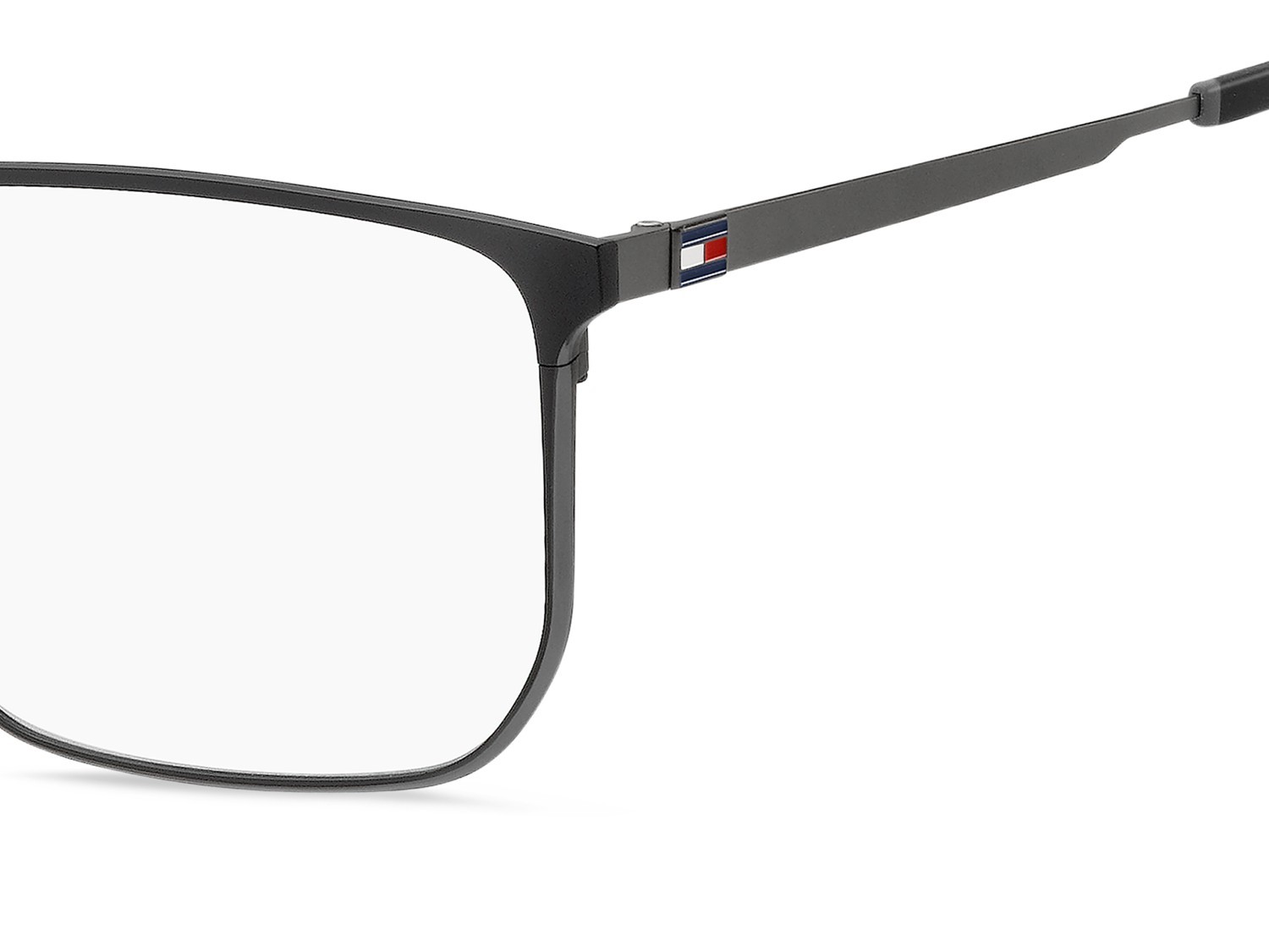 Occhiali da vista Tommy Hilfiger Th 2275 110031 TI7 colore matte black ruthenium forma rettangolare 