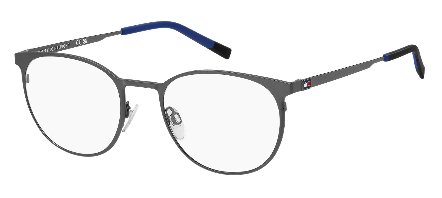 Occhiali da vista Tommy Hilfiger Th 2276 110037 SVK colore matte ruthenium black forma rotondo 