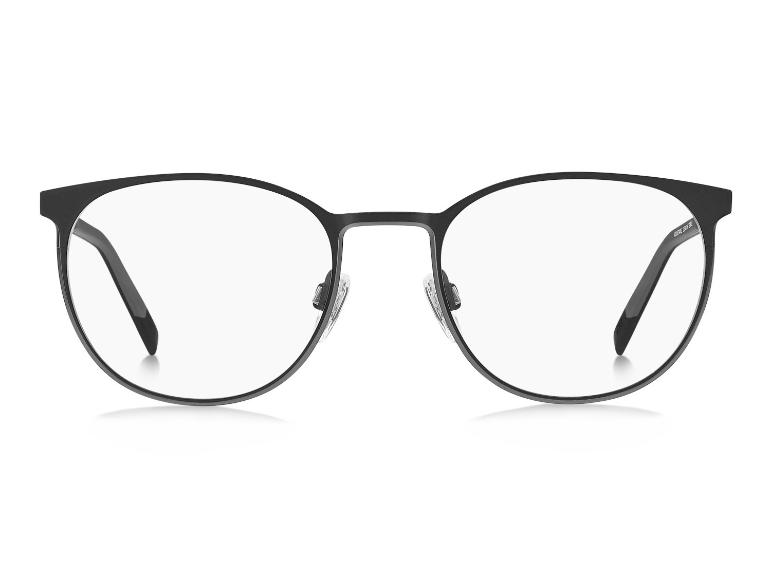 Occhiali da vista Tommy Hilfiger Th 2276 110037 TI7 colore matte black ruthenium forma rotondo 