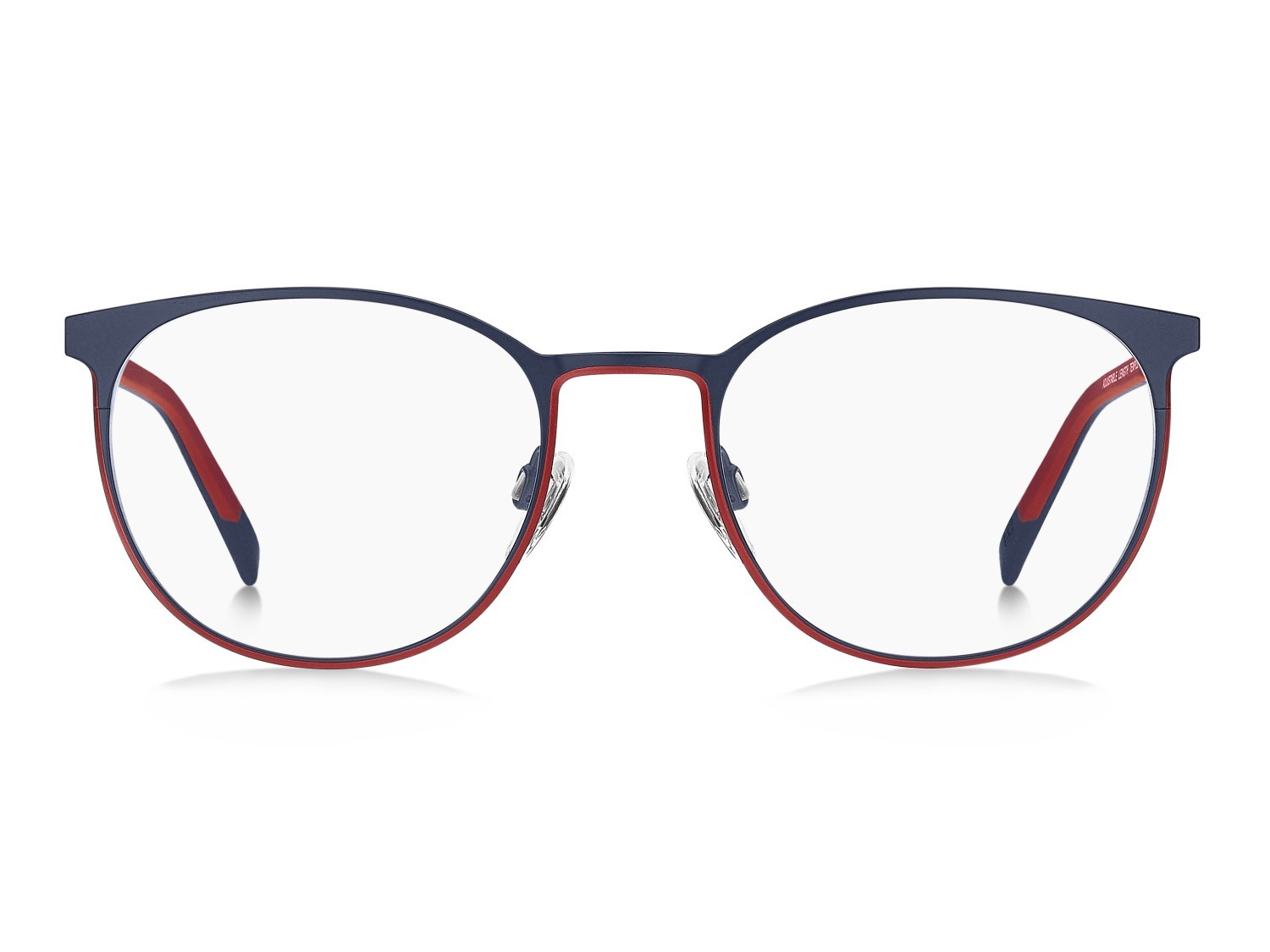 Occhiali da vista Tommy Hilfiger Th 2276 110037 WIR colore matte blue red forma rotondo 