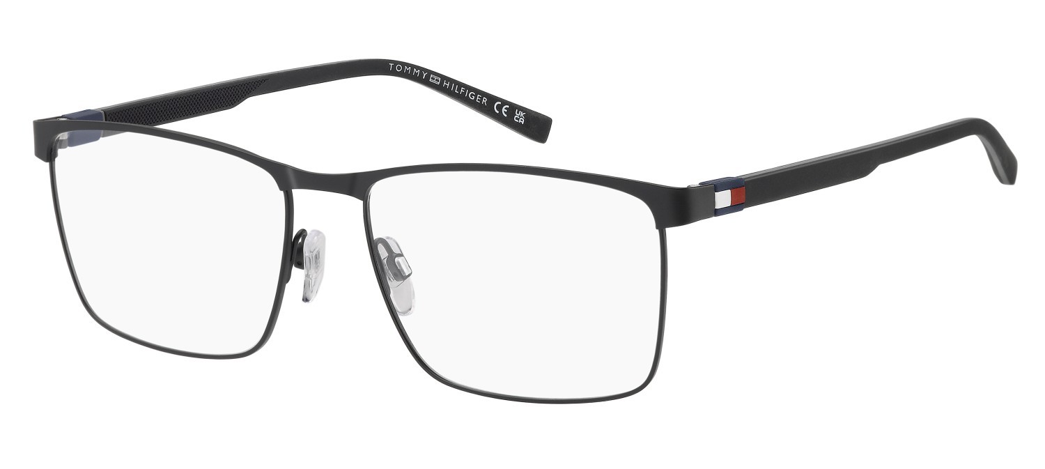 Occhiali da vista Tommy Hilfiger Th 2278 110038 003 colore matte black forma rettangolare 