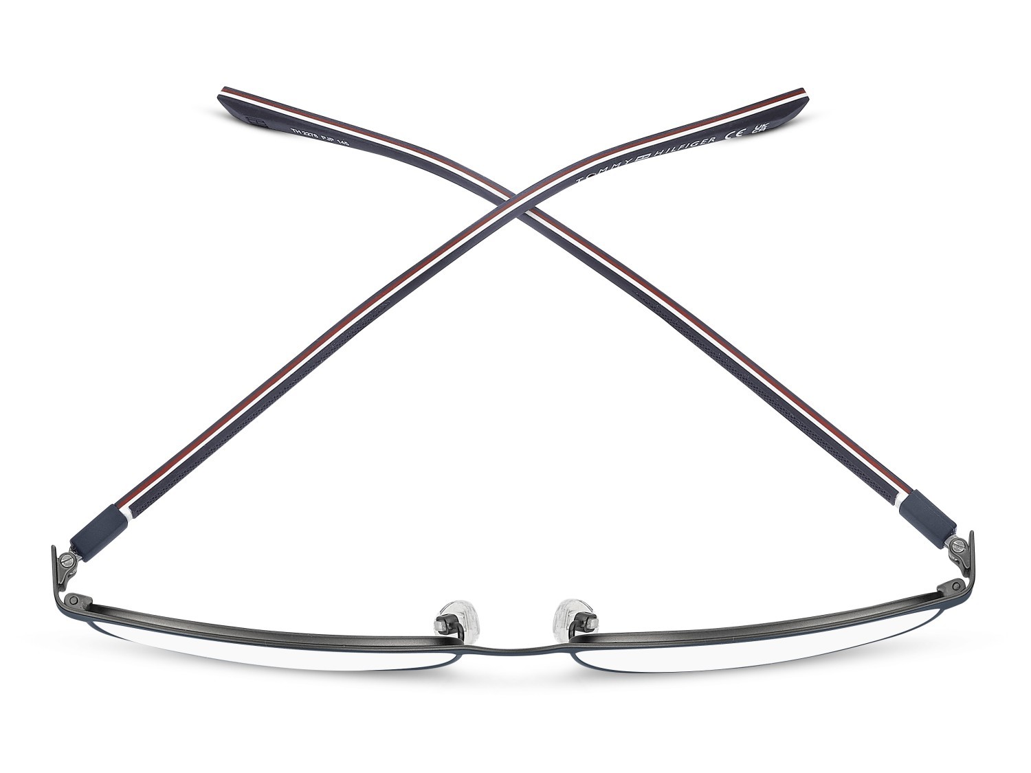 Eyeglasses Tommy Hilfiger Th 2278 110038 PJP color blue shape rectangle 