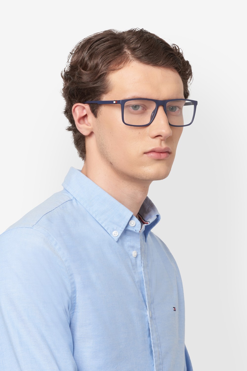 Occhiali da vista Tommy Hilfiger Th 2279 110039 PJP colore blue forma rettangolare 