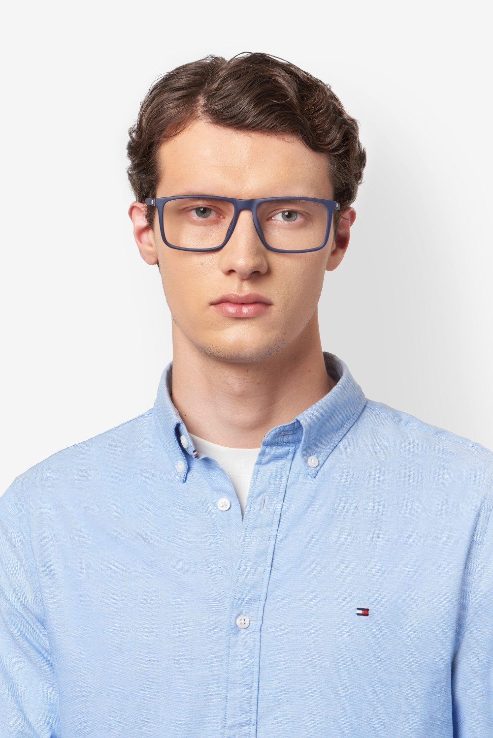 Occhiali da vista Tommy Hilfiger Th 2279 110039 PJP colore blue forma rettangolare 