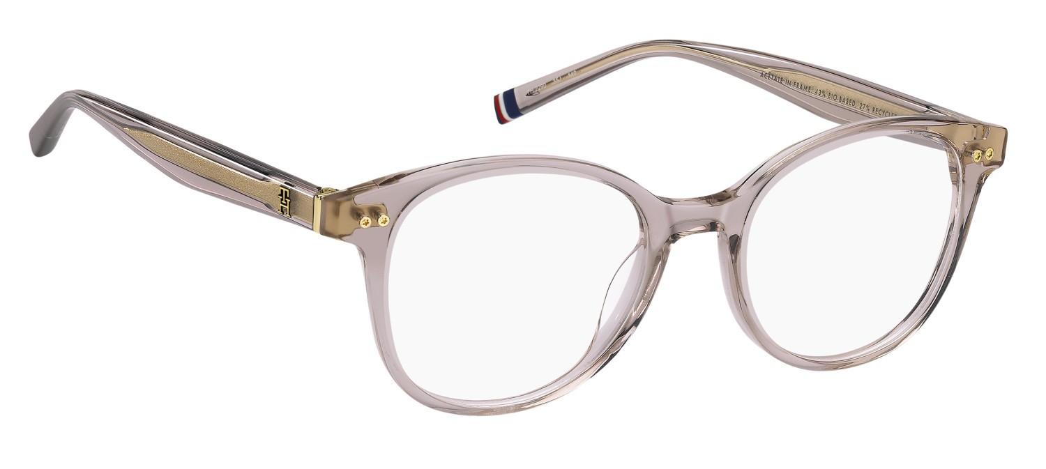 Occhiali da vista Tommy Hilfiger Th 2290 110040 35J colore pink forma rotondo 