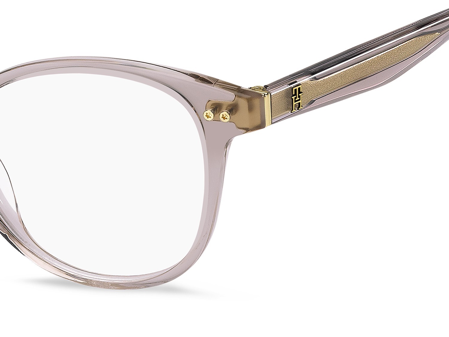 Occhiali da vista Tommy Hilfiger Th 2290 110040 35J colore pink forma rotondo 