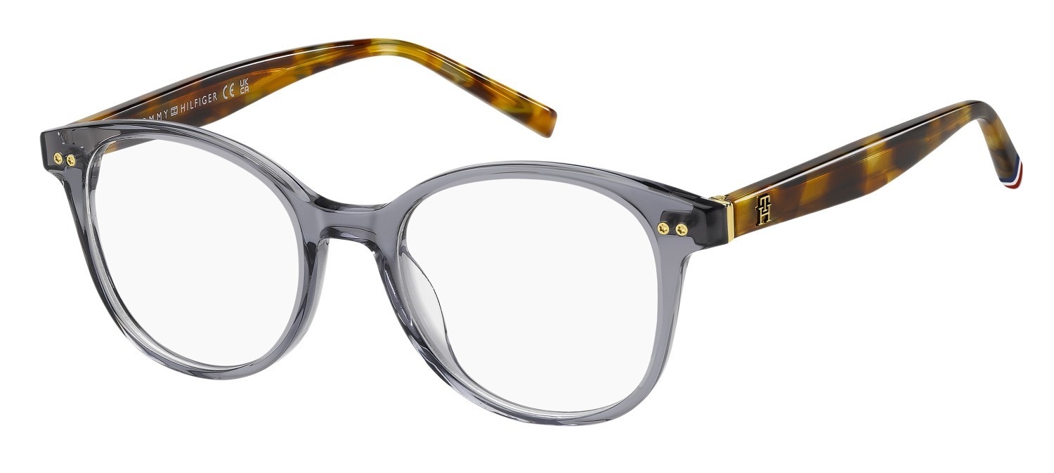 Eyeglasses Tommy Hilfiger Th 2290 110040 KB7 color grey shape round 